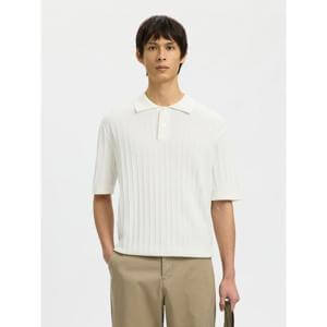 Selected Homme Dane Short Sleeve Knit Polo Shirt